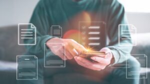 Latest category post image background