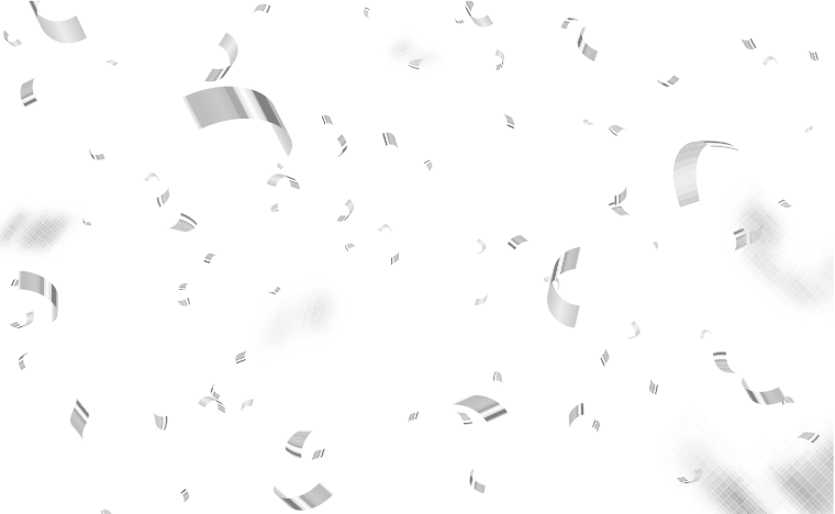 Confetti quote background image decoration