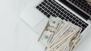 Latest category post image background