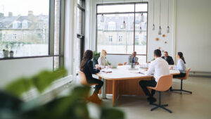 Latest category post image background