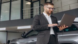 Latest category post image background