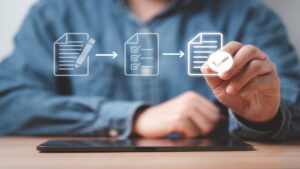 Latest category post image background