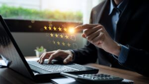 Latest category post image background