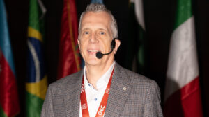 Latest category post image background