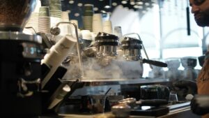 Latest category post image background