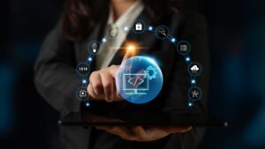 Latest category post image background