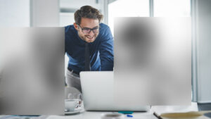 Latest category post image background