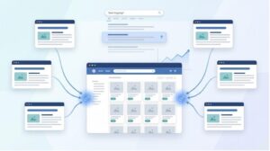 Latest category post image background