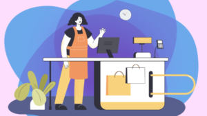 Latest category post image background
