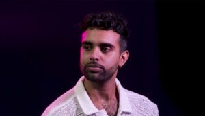 Latest category post image background