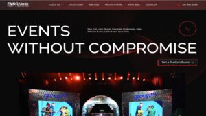 Latest category post image background