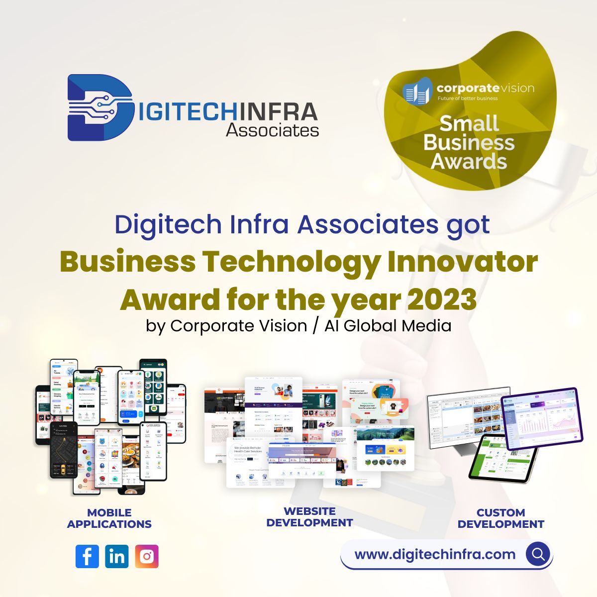 Winner small image - Digitech Infra Associates