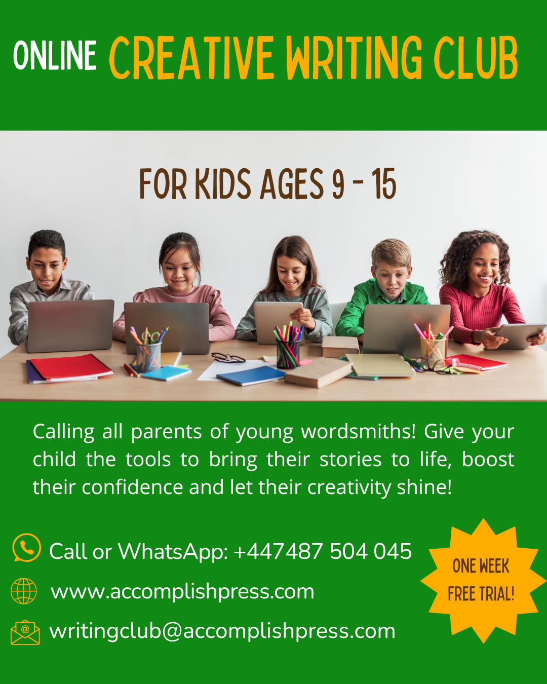 Winner small image - Accomplish Press